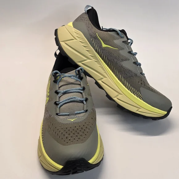 NewHoka OneSkyline Float X Olive HazeRunning Shoes Men display picture 2